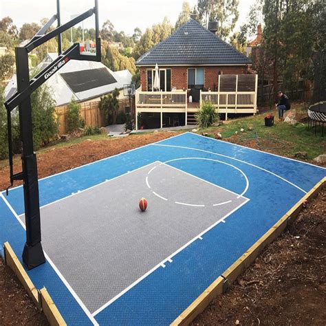 outdoor basketball court kit.